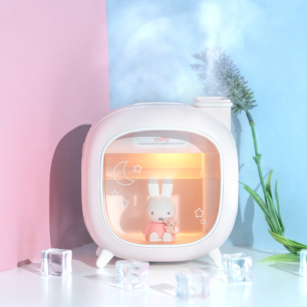 로이체 미피 듀얼 분사 저소음 LED 무드등 대용량 충전식 무선 가습기(Royche Miffy Wireless Humidifier with Dual Spray & LED Mood Light, Large Capacity Rechargeable) - 3