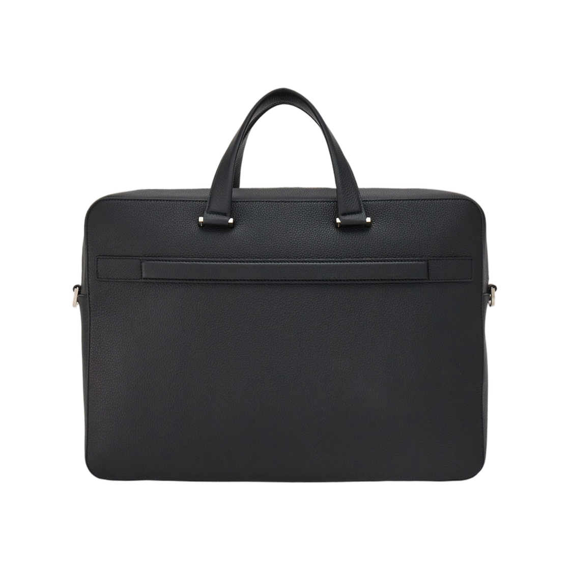페라가모 엠보스 간치니 브리프케이스 블랙(Ferragamo Embossed Gancini Briefcase Black) - 3