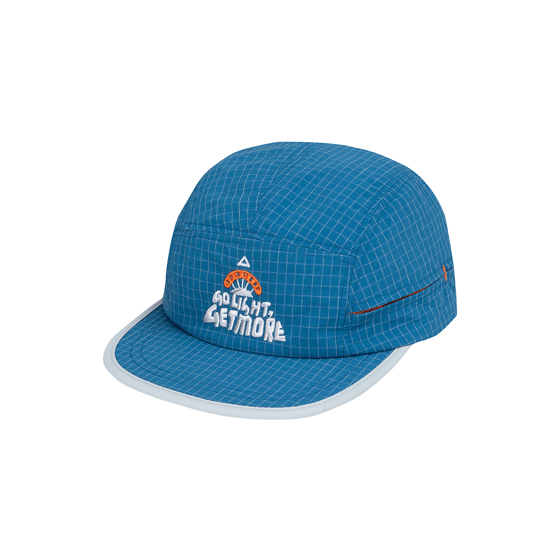 제로그램 x 산 트라이앵글 그래픽 캠프캡(ZEROGRAM x SANN Triangle Graphic Campcap Blue)