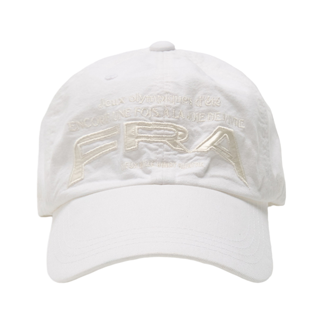 투위드 FRA 볼캡화이트(Tuewid FRA 24,Souvenir Wrinkled Ball Cap In Blanc)