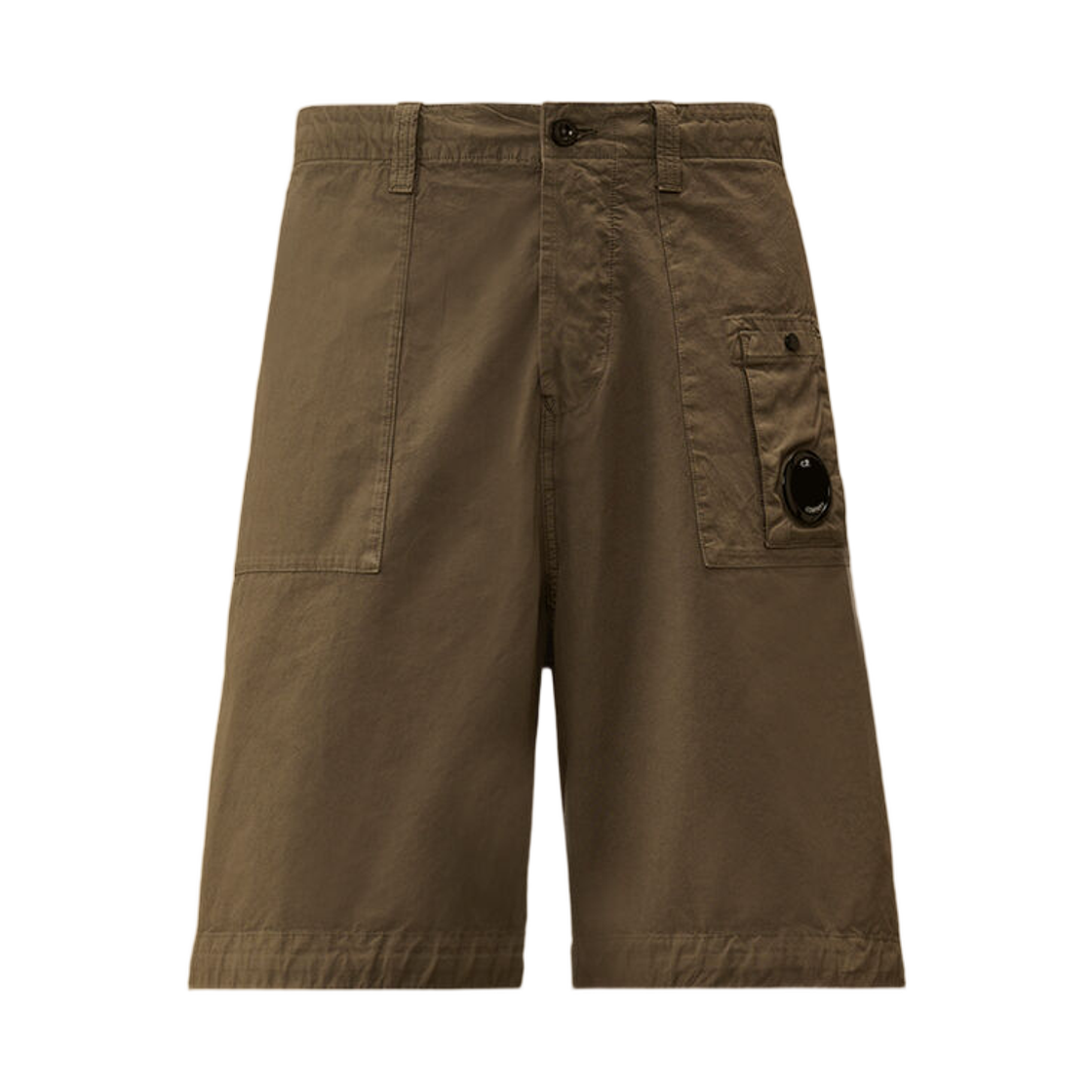 20CMBE180K110325G921 C.P. Company Micro-Reps Lens Shorts Gunmetal Grey - 26SS