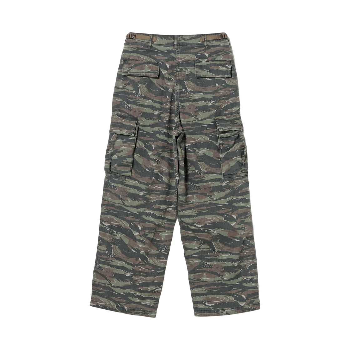 (W) 빔즈 보이 립스탑 밀리터리 팬츠 차콜 그레이((W) Beams Boy Ripstop Military Pants Charcoal Grey) - 2