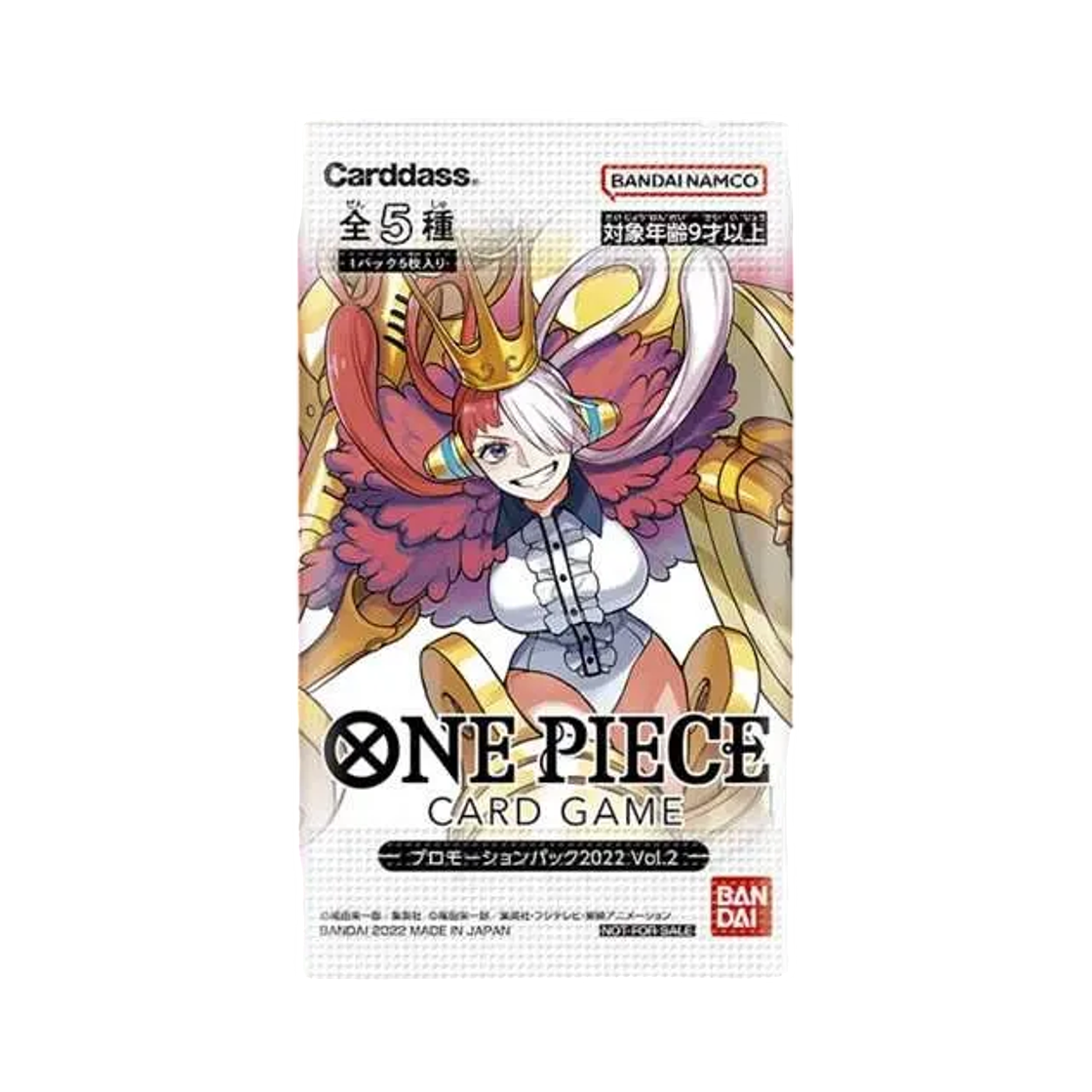 원피스 TCG 프로모션 팩 2022 Vol.2 (5장/일어판)(One Piece TCG Promotion Pack 2022 Vol.2 (Card of 5/Japanese Ver.))