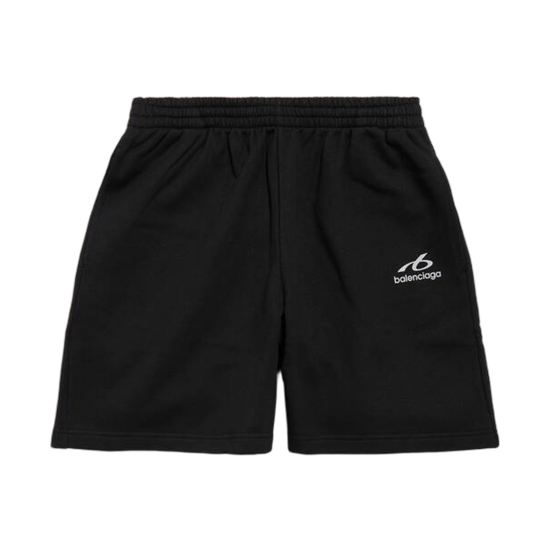 826385TUVQ51000 Balenciaga Bodies Relaxed Fit Shorts Black