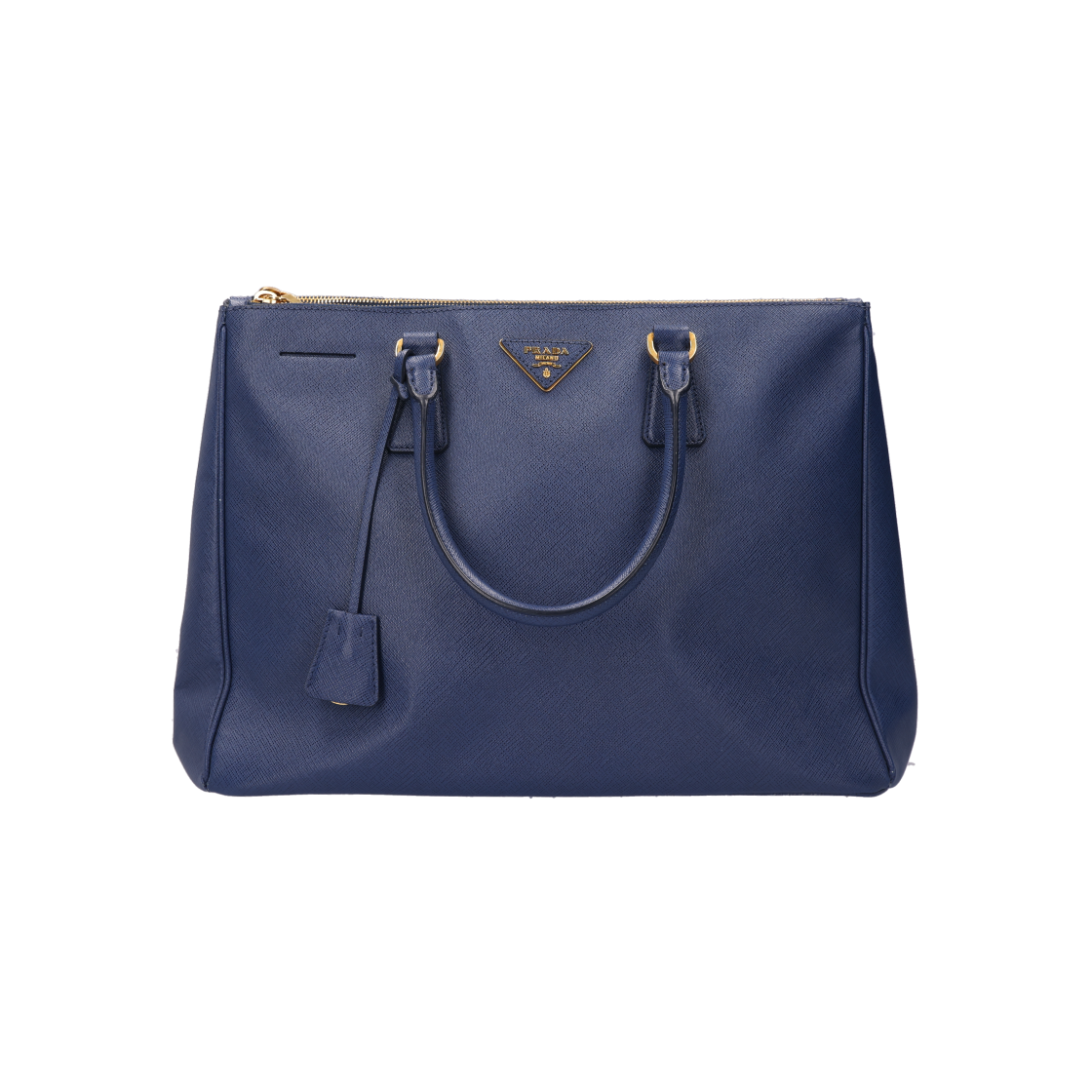 프라다 사피아노 미디움 갤러리아 백 레더 블루(Prada Saffiano Medium Galleria Bag in Blue Leather)