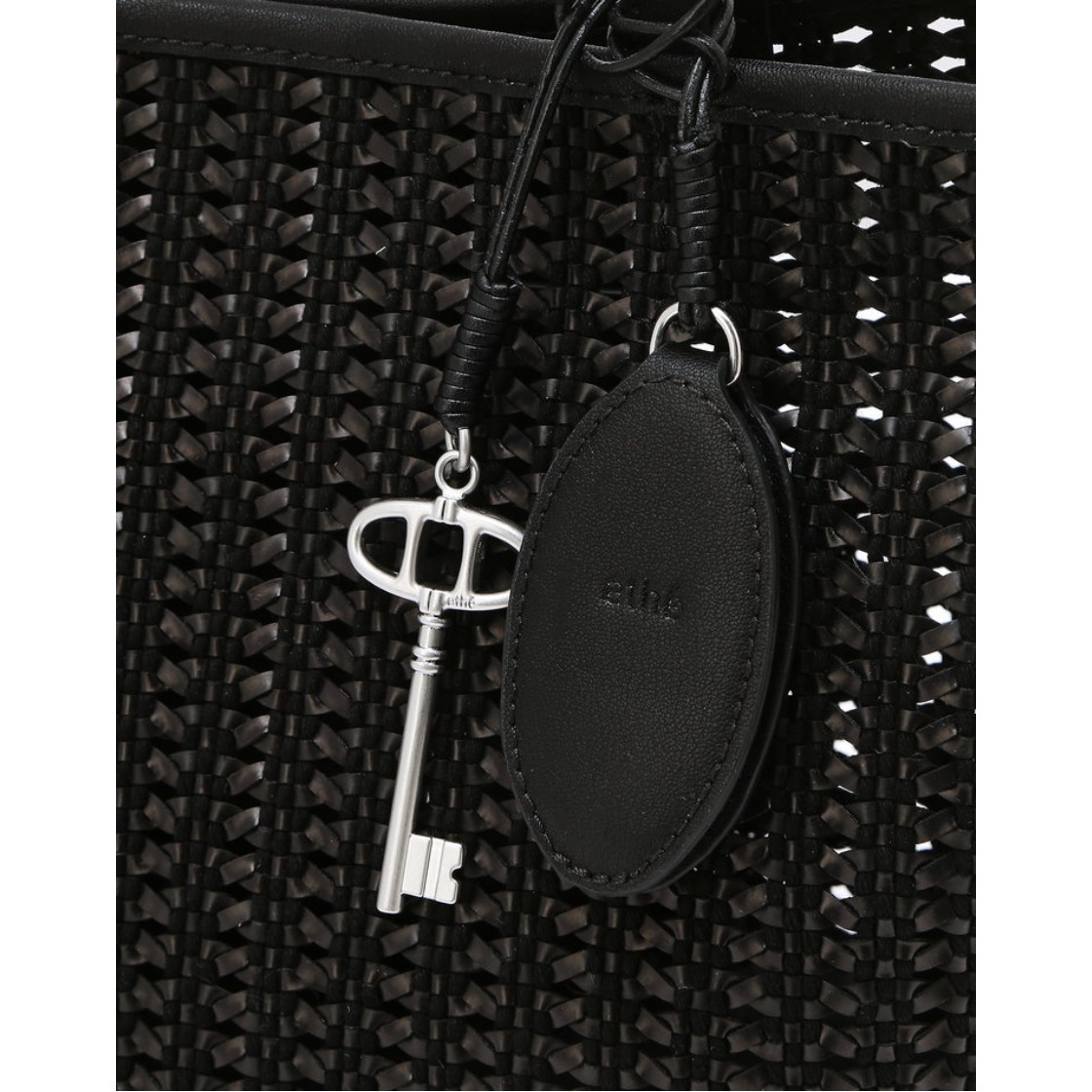 아떼 바네사브루노 액세사리 블랙 파니에 메쉬 숄더백 M AABA6E843BK 블랙(Athe Vanessabruno Acc Panier Black Panier Mesh Shoulder Bag M Aaba6E843Bk Black) - 3