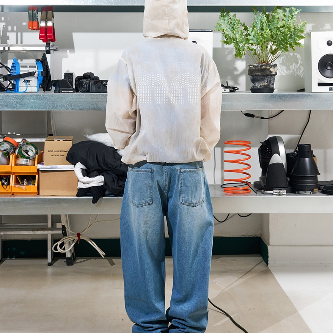 낫뉴 다이 쉘 자켓 샌드 베이지(Not New Dye Shell Jacket Sand Beige) - 5