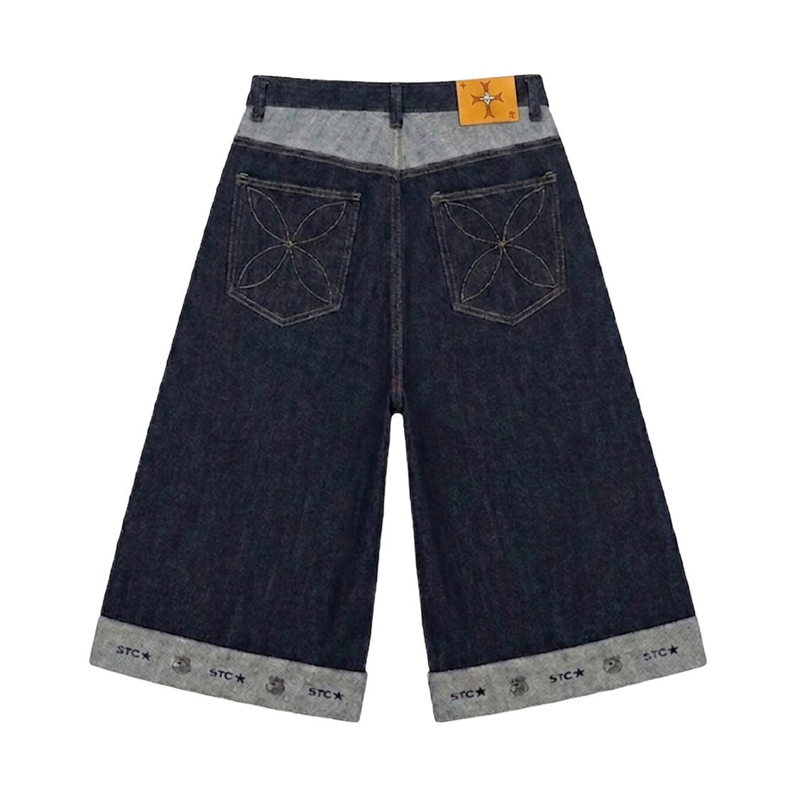 스팁 프라이데이*인디고 데님 버뮤다 팬츠(STEEPC Friday* Indigo Denim Bermuda Pants)