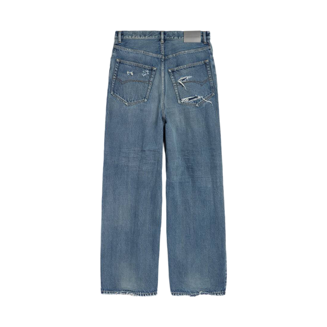 발렌시아가 배기 진 다크 블루(Balenciaga Baggy Jeans Dark Blue) - 2
