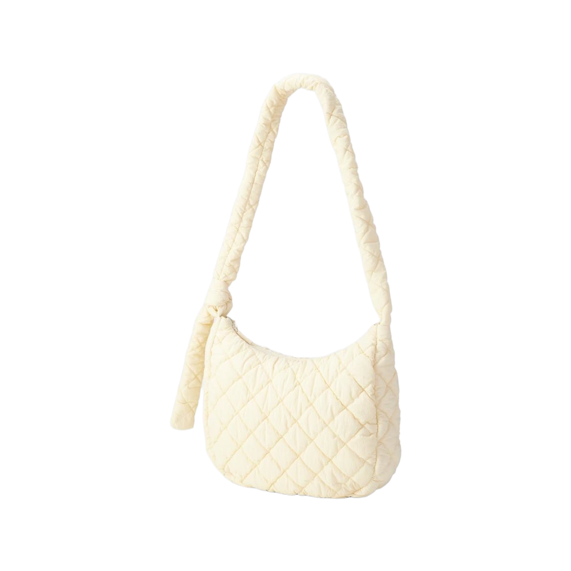 GU 퍼피 퀼티드 빅 백 오프 화이트(GU Puffy Quilted Big Bag Off White)