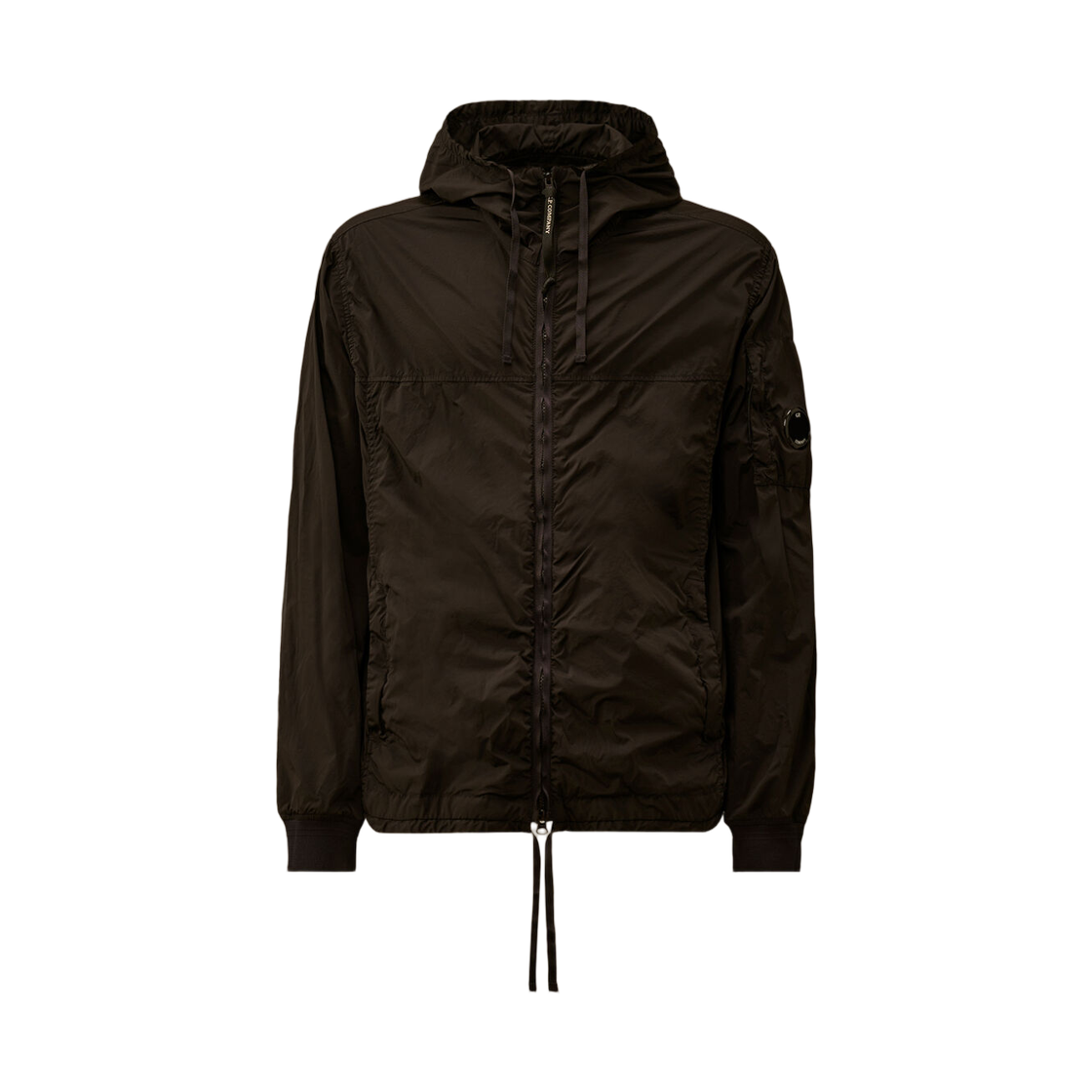 20CMOW315K005864G999 C.P. Company Nycra-R Hooded Lens Jacket Black - 26SS