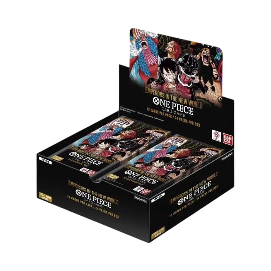 원피스 TCG 부스터팩 새로운 황제 박스 (24팩/영문판)(One Piece TCG Booster Pack Emperors in the New World Box (Pack of 24/English Ver.))