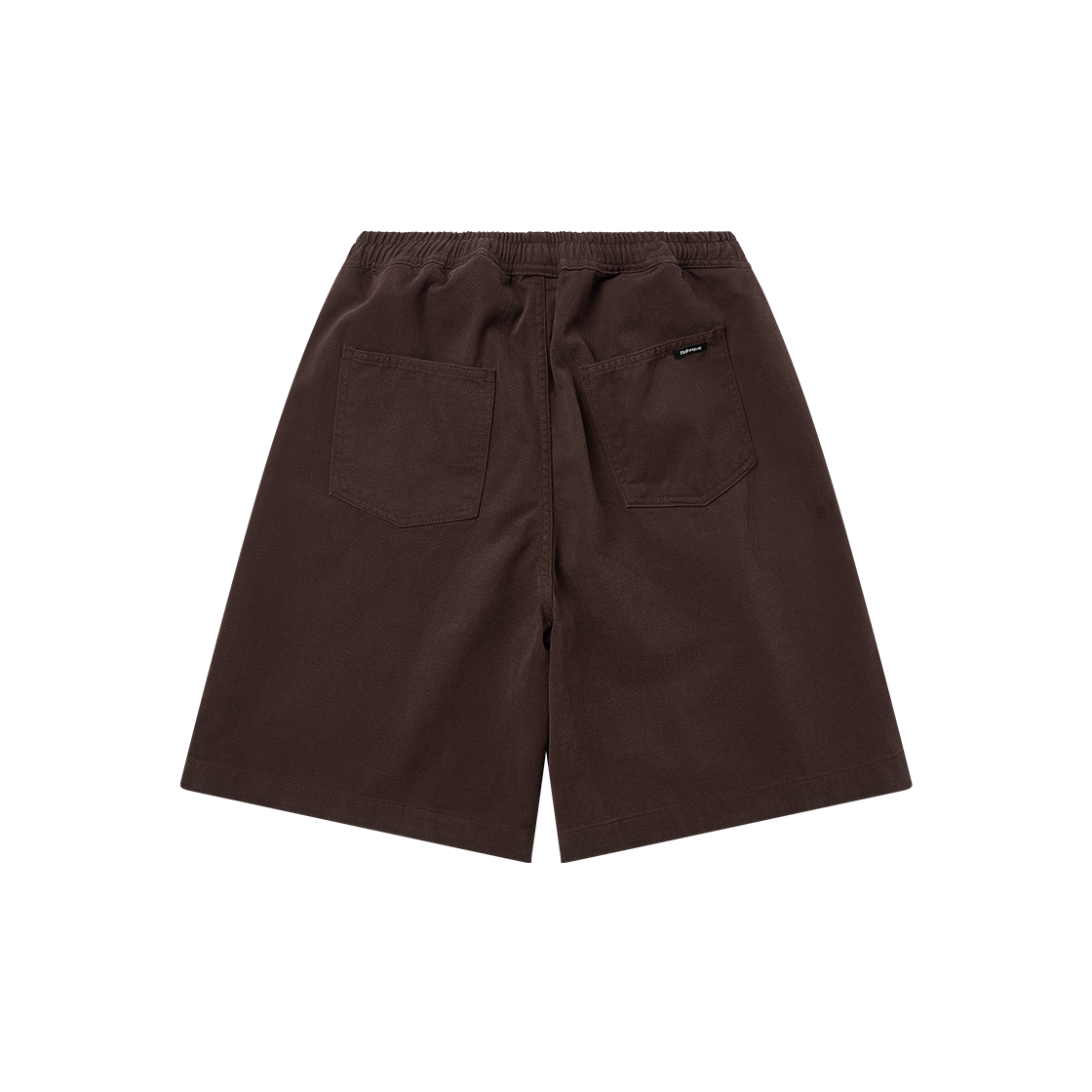 플랫웨이브 인 서울 카노아 와이드 코튼 밴딩 쇼츠 브라운(Flatwave in Seoul Kanoa Wide Cotton Banding Shorts Brown) - 2