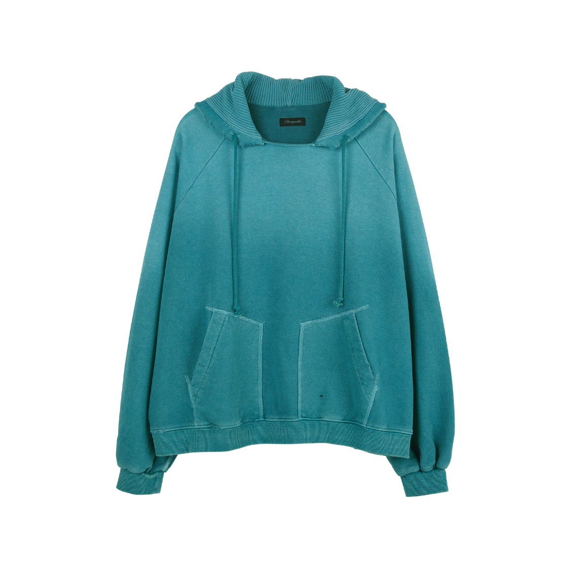 아마이유우츠 페이드 익스포즈드 후디 페이드 틸(Amaiyuutsu Faded Exposed Hoodie Faded Teal)