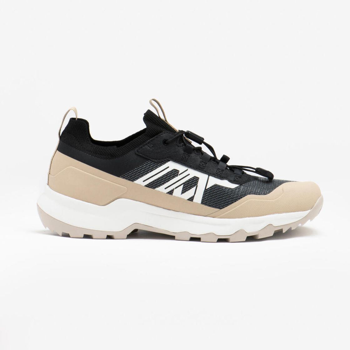 데카트론 남성 경량 단목 하이킹화 패스터 MH500 듄 베이지(DECATHLON Men's Lightweight Low Hiking Shoes Faster MH500 Dune Beige) - 3