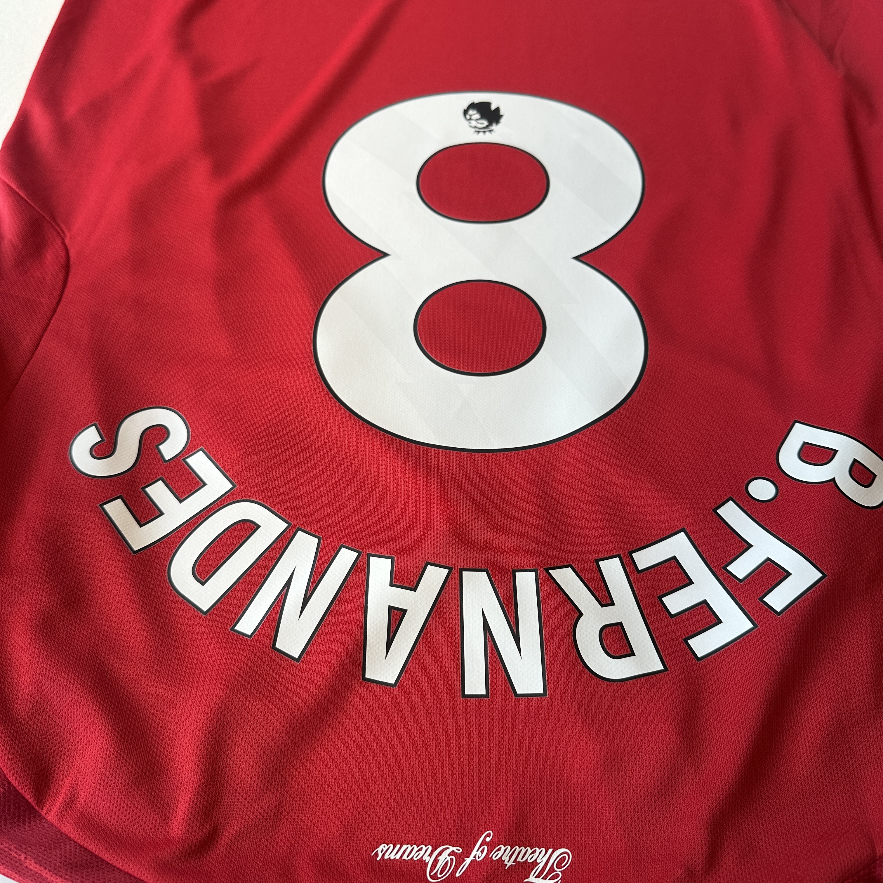 Adidas Manchester United 2025/26 Home Jersey Mufc Red - KR Sizing (Non Marking Ver.) 착용 스타일