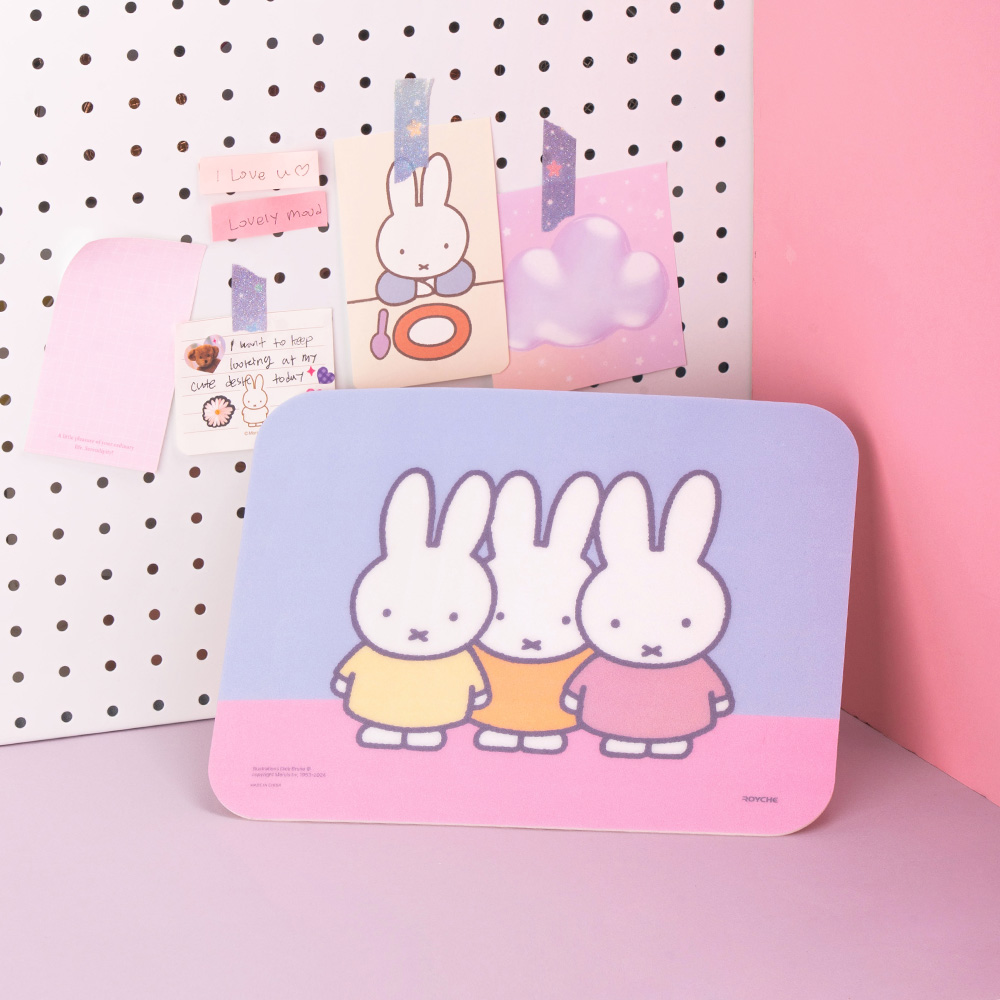 로이체 미피 논슬립 마우스패드(Royche Miffy Non-Slip Mouse Pad) - 5