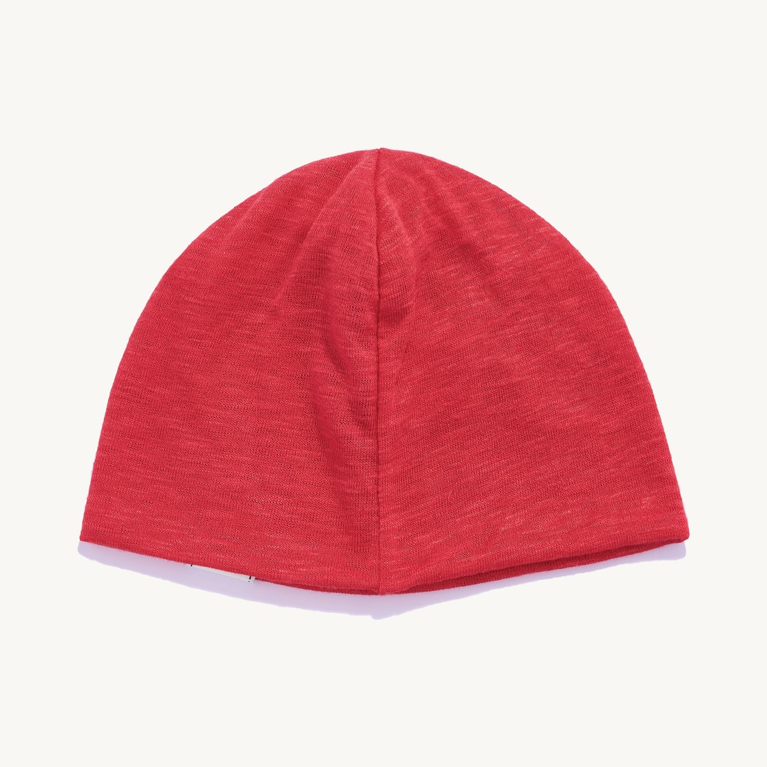 낫뉴 nn 라벨 베이직 비니 레드(Not New nn Label Basic Beanie Red) - 3