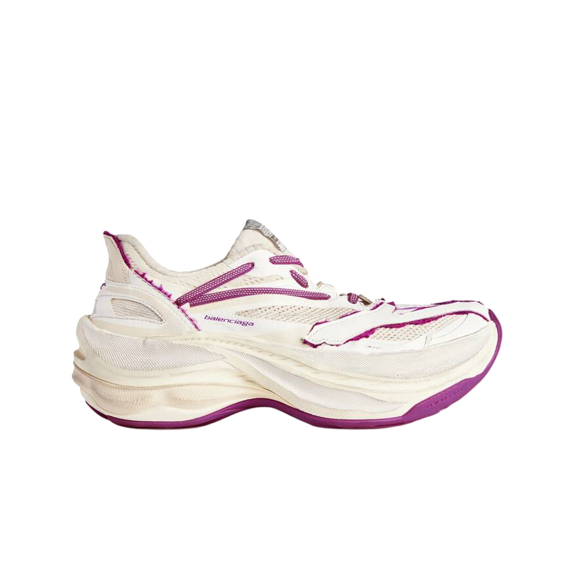 872640WMRTN9150 (W) Balenciaga Jet Sneaker Eggshell Strawberry Pink