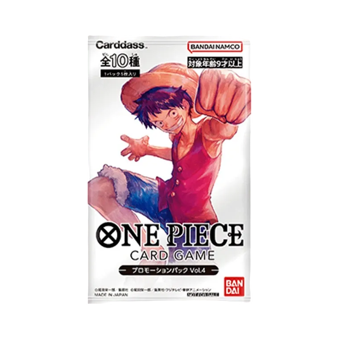 원피스 TCG 프로모션 팩 Vol.4 (5장/일어판) | One Piece TCG | KREAM