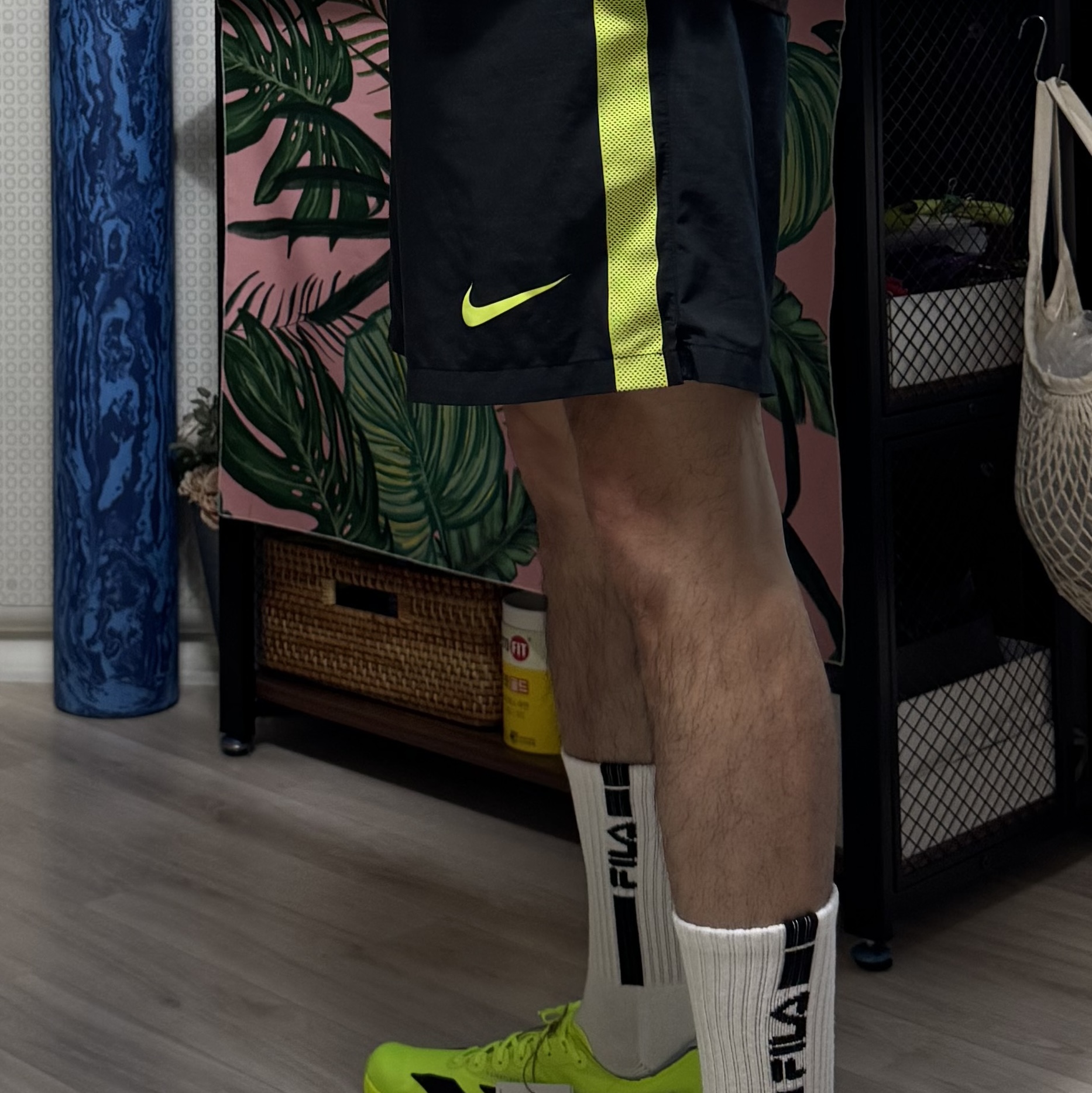 Adidas Adizero Adios Pro 4 Lucid Lemon Core Black 착용 스타일