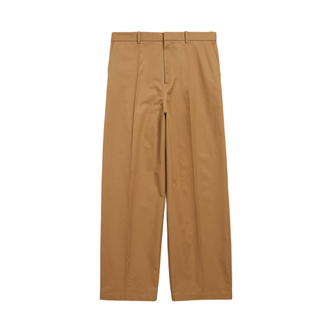 A001Z3TKP072602 Balenciaga Large Chino Pants Camel