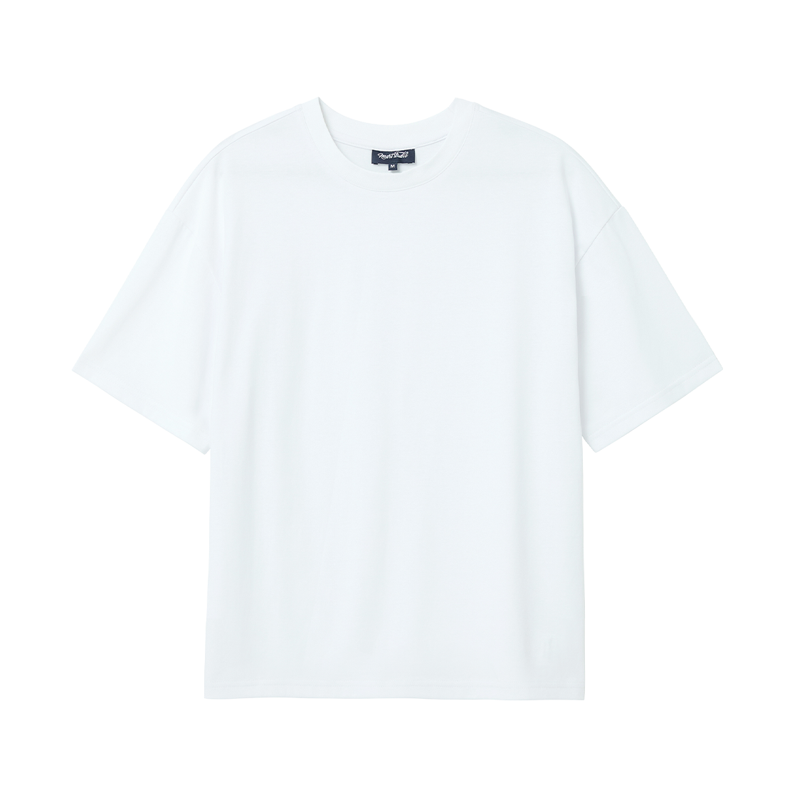 누아트스튜디오 플로우 크롭 반팔 티셔츠 화이트(NUART STUDIO Flow Crop Short Sleeve White)