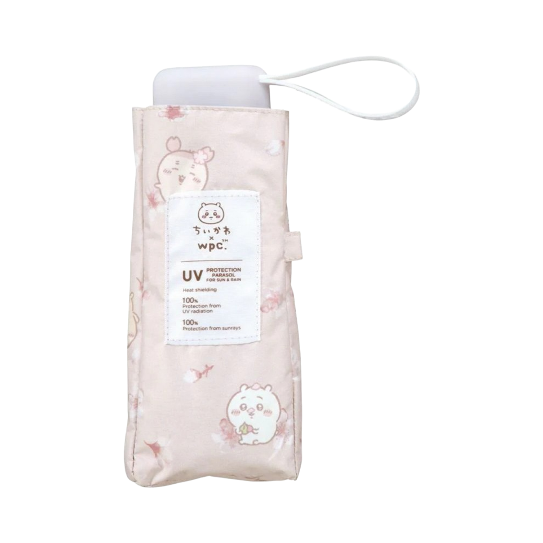 WPC x 치이카와 패치워크 타이니 오브 엄브렐라 핑크(WPC x Chiikawa Patchwork Tiny of Umbrella Pink)