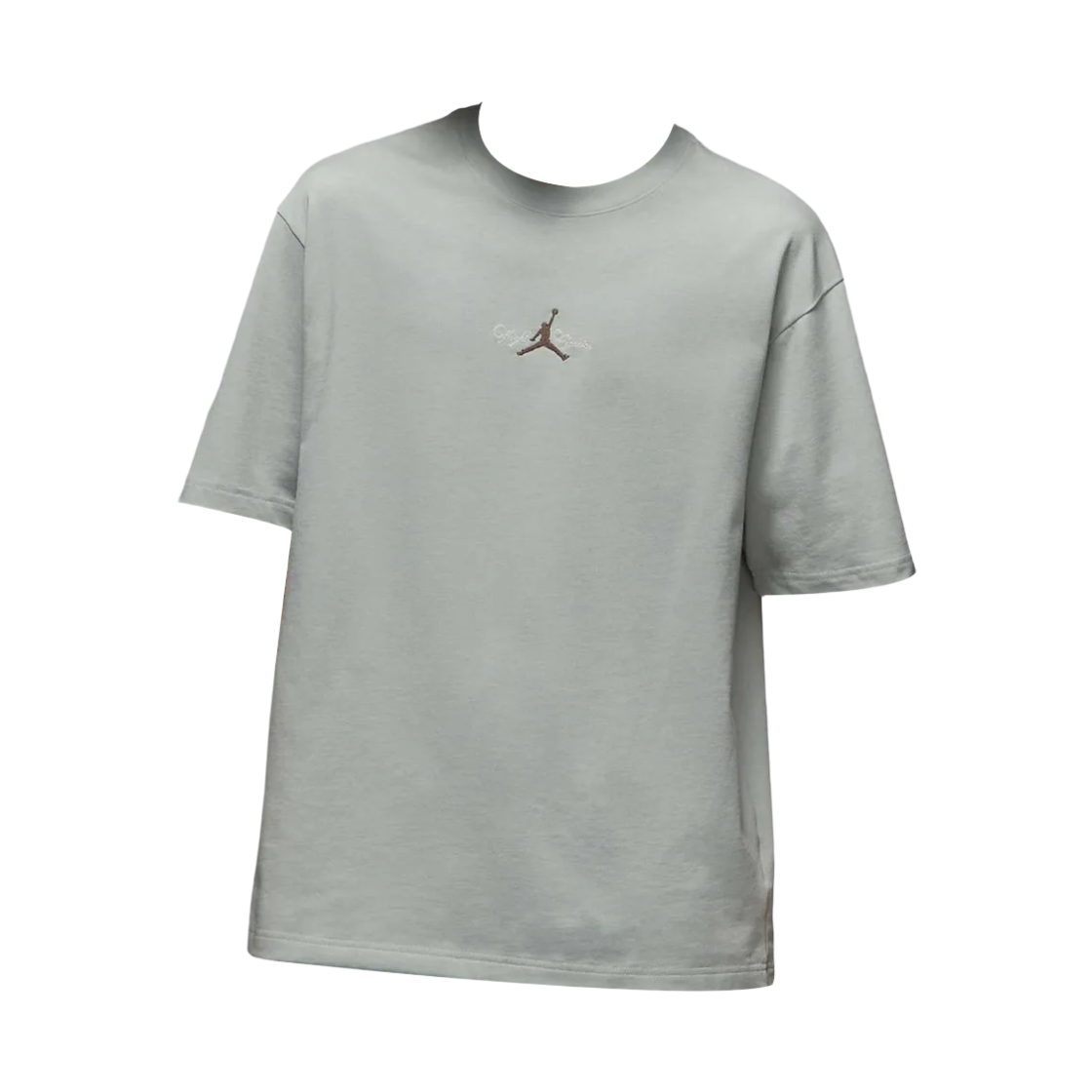 조던 크루넥 티셔츠 라이트 실버 (IF0381-034)(Jordan Crewneck T-Shirt Light Silver (IF0381-034)) - 2