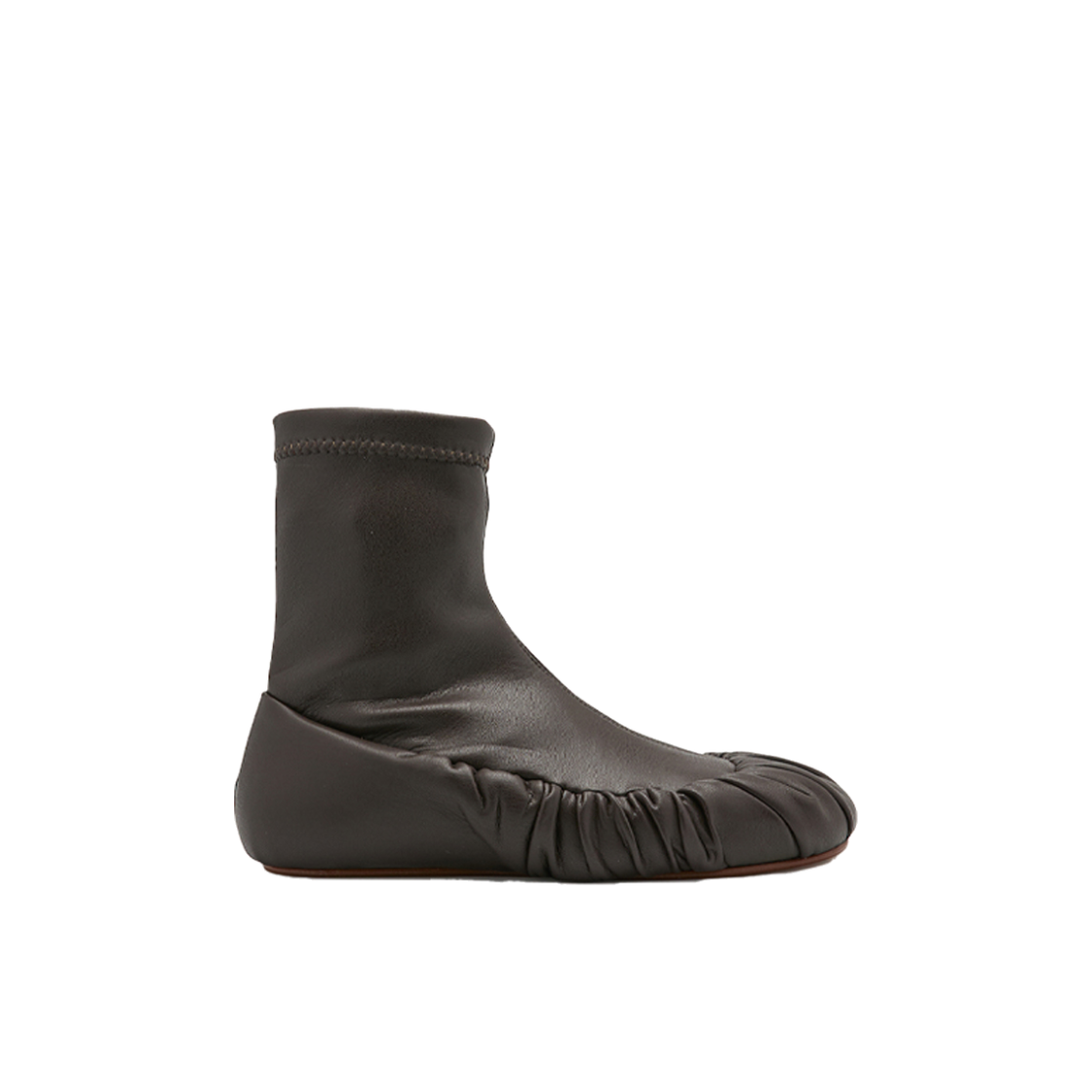 유메유메 발레리나 여성 미드 부츠 브라운(YUME YUME Ballerina Women'S Mid Boots Brown)