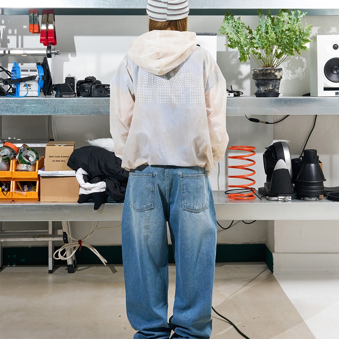 낫뉴 다이 쉘 자켓 샌드 베이지(Not New Dye Shell Jacket Sand Beige) - 4