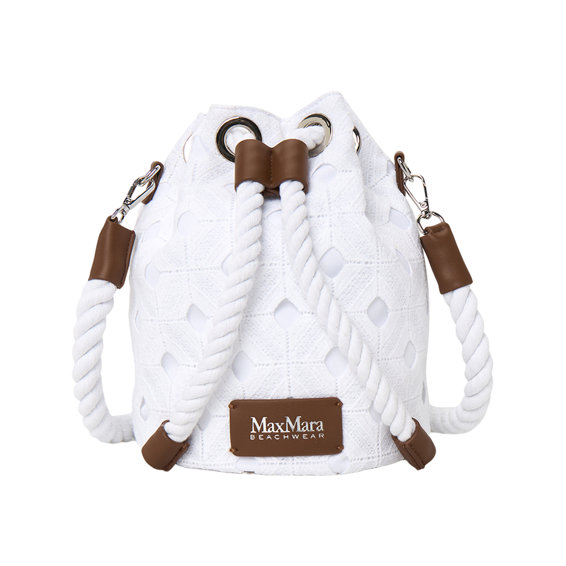 막스마라 비치웨어 마로소 버킷백 화이트(Max Mara Beachwear Maroso Bucket Bag White)