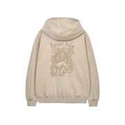 ZIOSONGZIO COLLECTION Spleen Embroidered Hood Beige