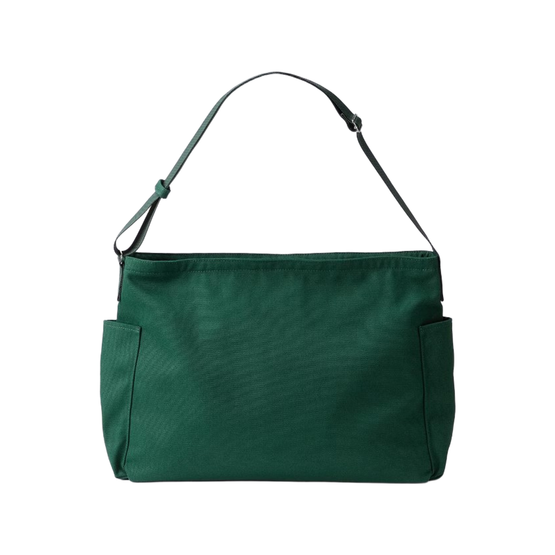 GU 캔버스 숄더백 +E 다크 그린(GU Canvas Shoulder Bag +E Dark Green) - 1