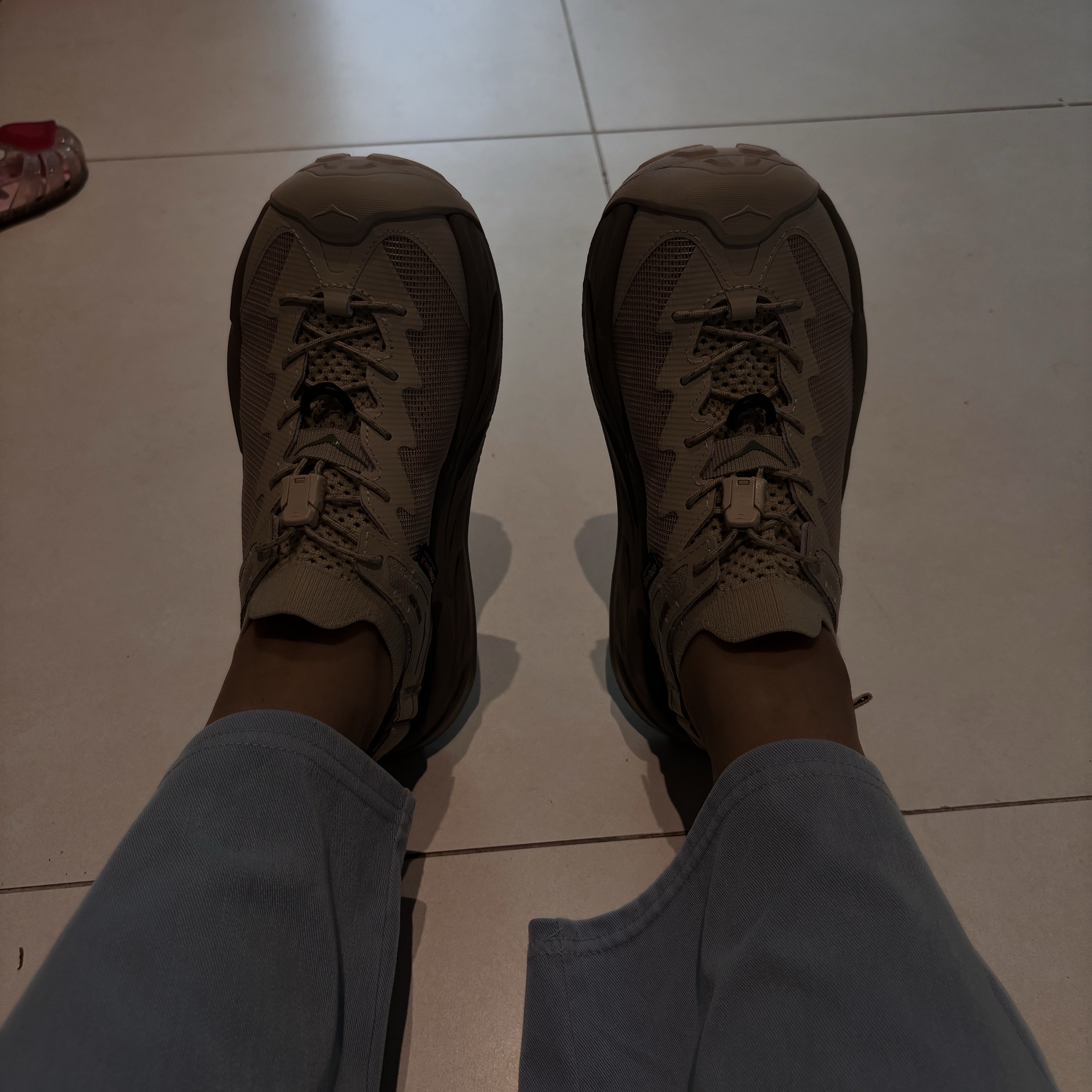 (W) Hoka Hopara 2 Shifting Sand 착용 스타일 - 1