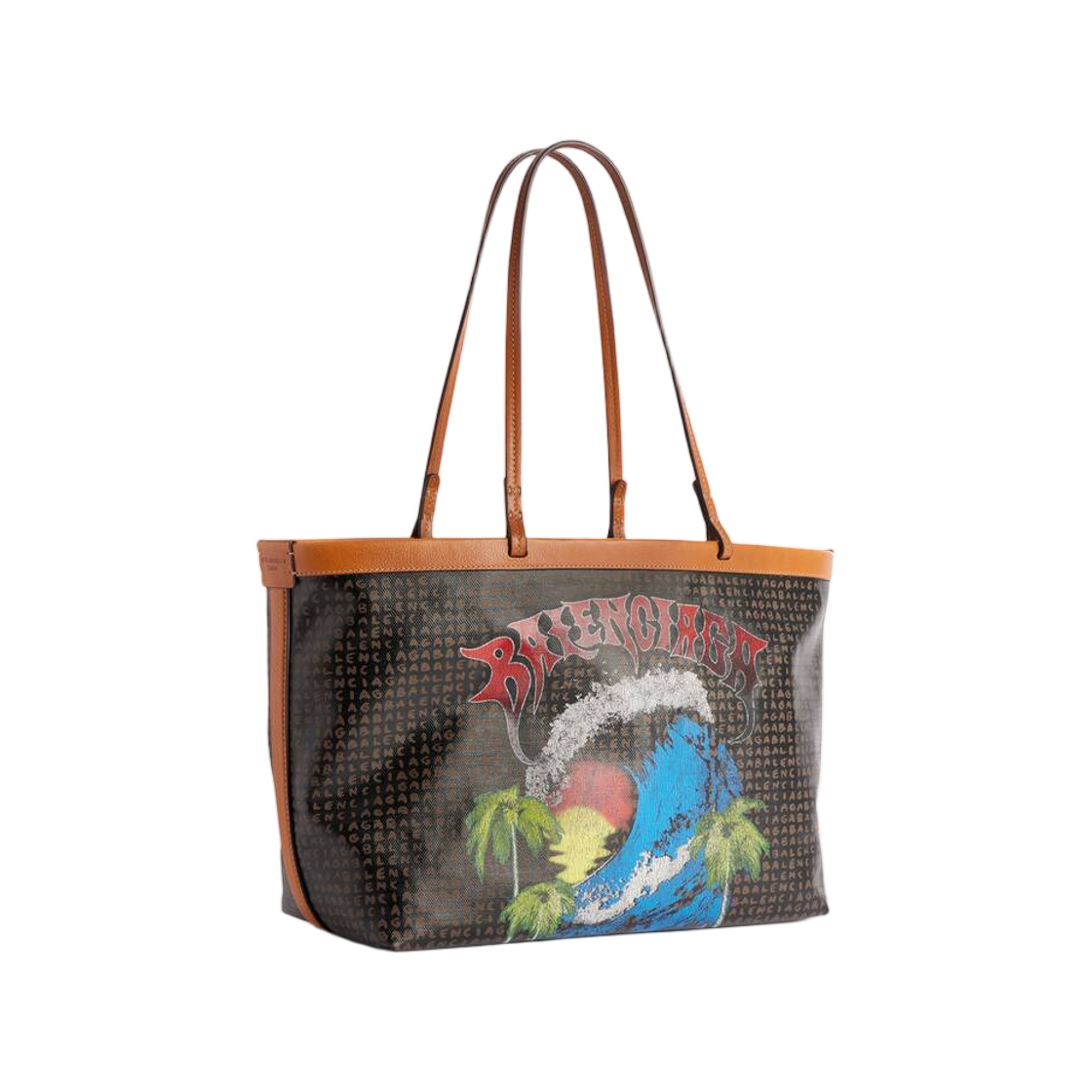 발렌시아가 셀렉트 토트백 미디움 블랙 레드(Balenciaga Select Tote Bag Medium Black Red) - 2