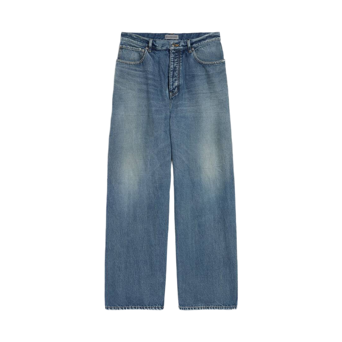 745213TDW145002 Balenciaga Baggy Jeans Dark Blue