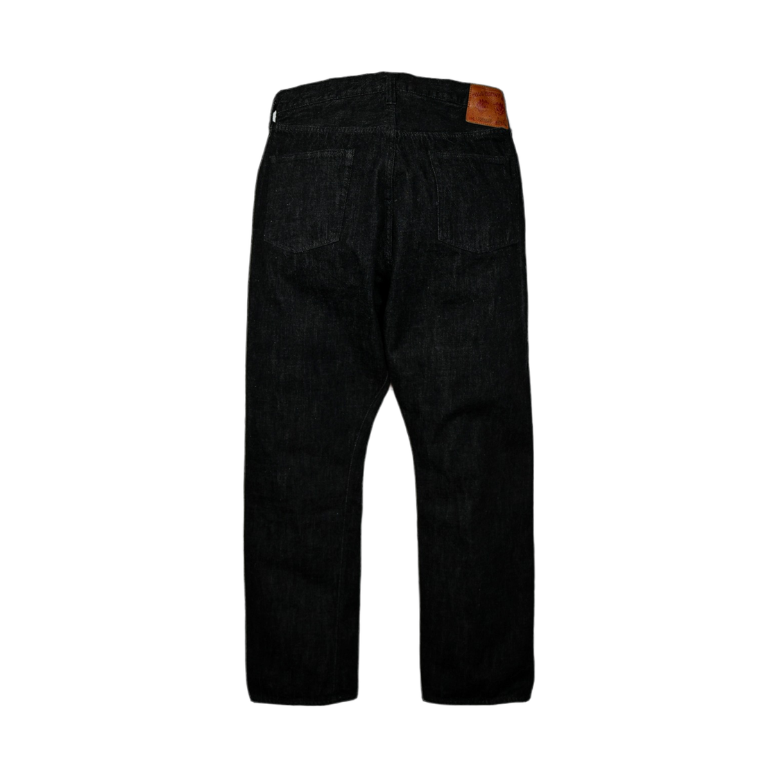 풀카운트 1101BKSS 스트레이트 셀비지 데님 슈퍼 스무스 진 블랙(Fullcount 1101BKSS Straight Selvedge Denim Super Smooth Jeans Black) - 2