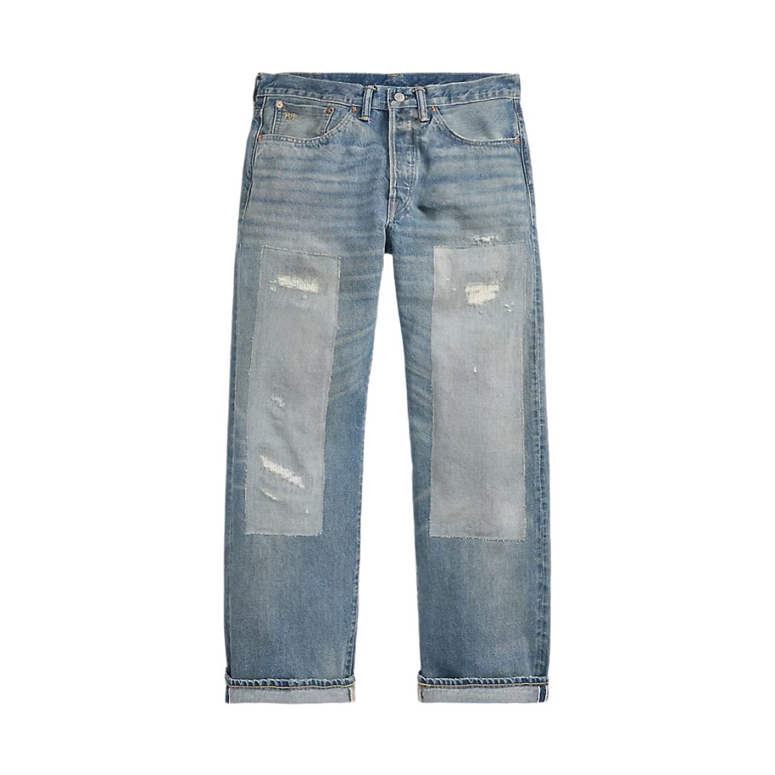 더블알엘 빈티지 5 포켓 미드랜드 셀비지 진 미드랜드 워시(Double RL Vintage 5 Pocket Midland Selvedge Jeans Midland Wash)