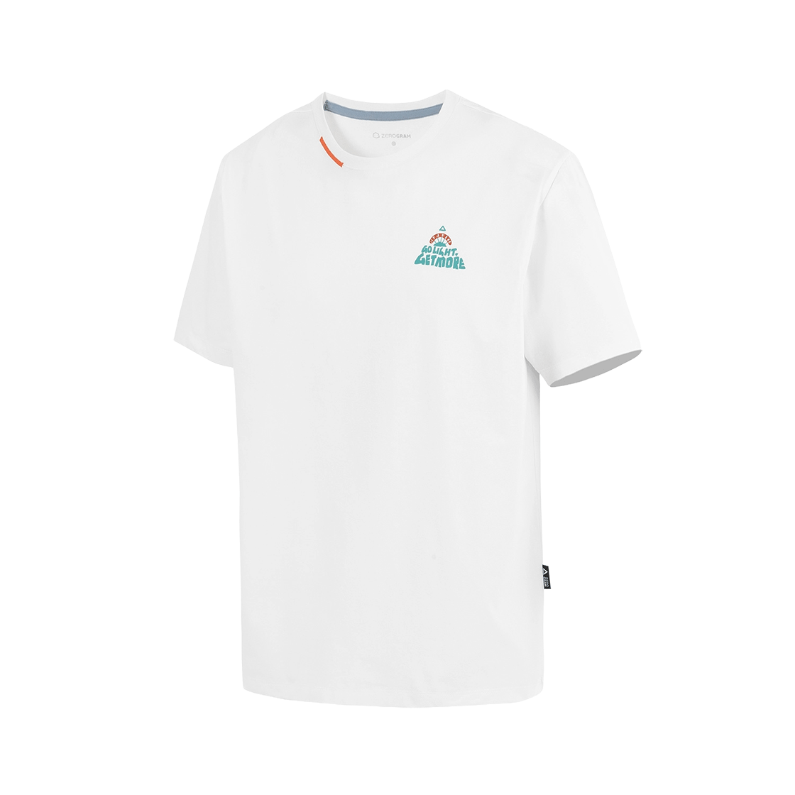 제로그램 x 산 타이거인더텐트 그래픽 티셔츠(ZEROGRAM x SANN Tiger In The Tent Backgraphic SS White)