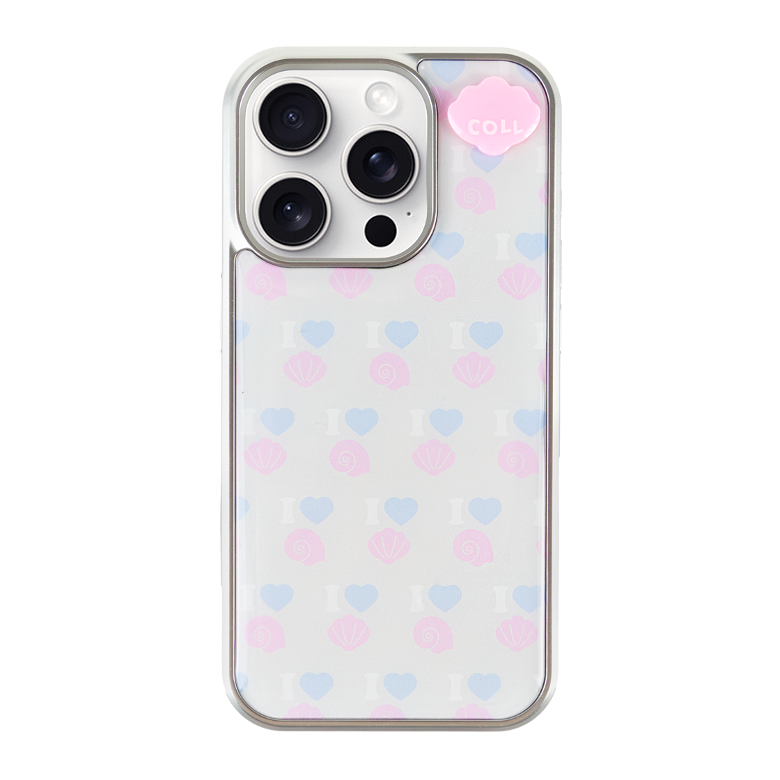 꼴라주바캉스 아이 러브 씨프렌즈 펜던트 에폭시 케이스 스몰 쉘(COLLAGEVACANCE I ♥ Sea Friends Pendant Epoxy Case Small Shell) - 1