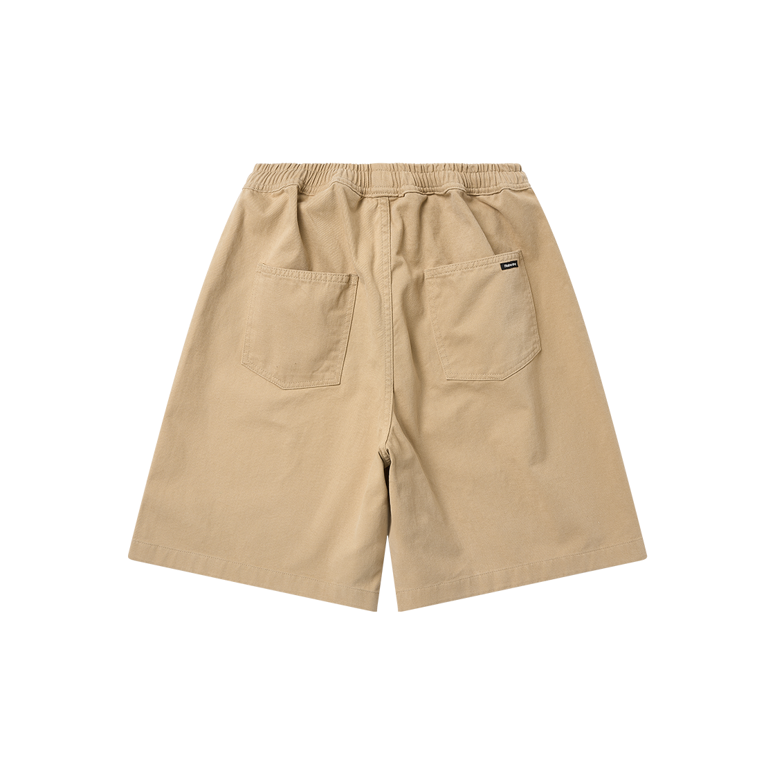 플랫웨이브 인 서울 카노아 와이드 코튼 밴딩 쇼츠 블랙(Flatwave in Seoul Kanoa Wide Cotton Banding Shorts Black) - 2