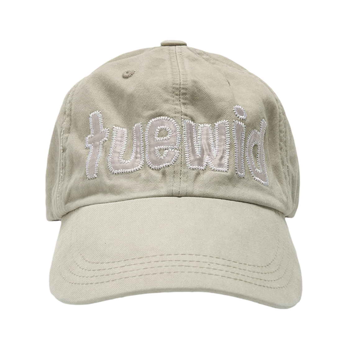 twdkr56 Tuewid Logo Patch Work Wrinkled Ball Cap In Pink
