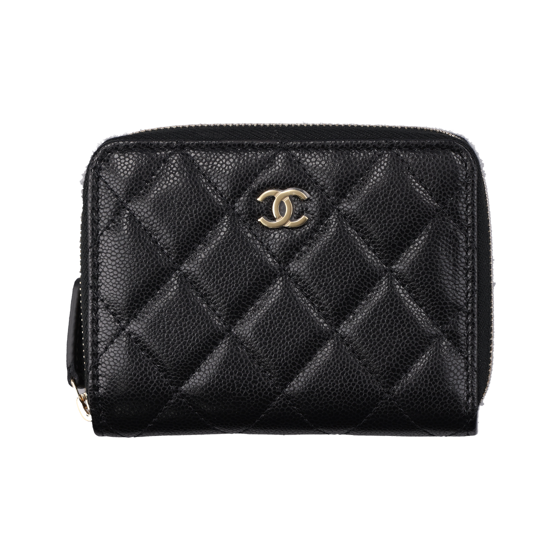 샤넬 AP4652 캐비어 스킨 클래식 스몰 지퍼 반지갑(Chanel AP4652 Caviar Skin Classic Small Zip Wallet) - 1