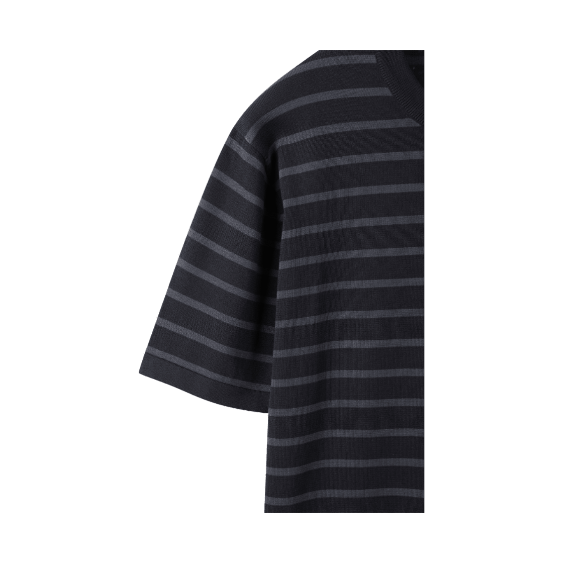 24/7 수피마 코튼 스트라이프 하프 니트 다크 네이비(24/7 Series Supima Cotton Stripe H/Knit Dark Navy) - 4