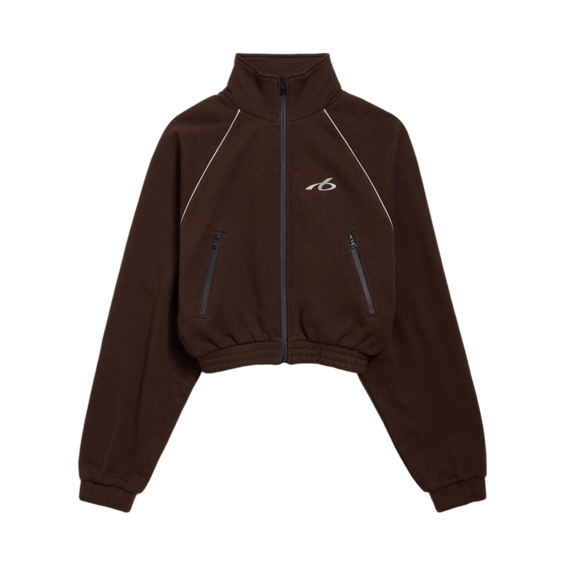 A0023ATUVQ52765 (W) Balenciaga Techwear Tracksuit Jacket Moka