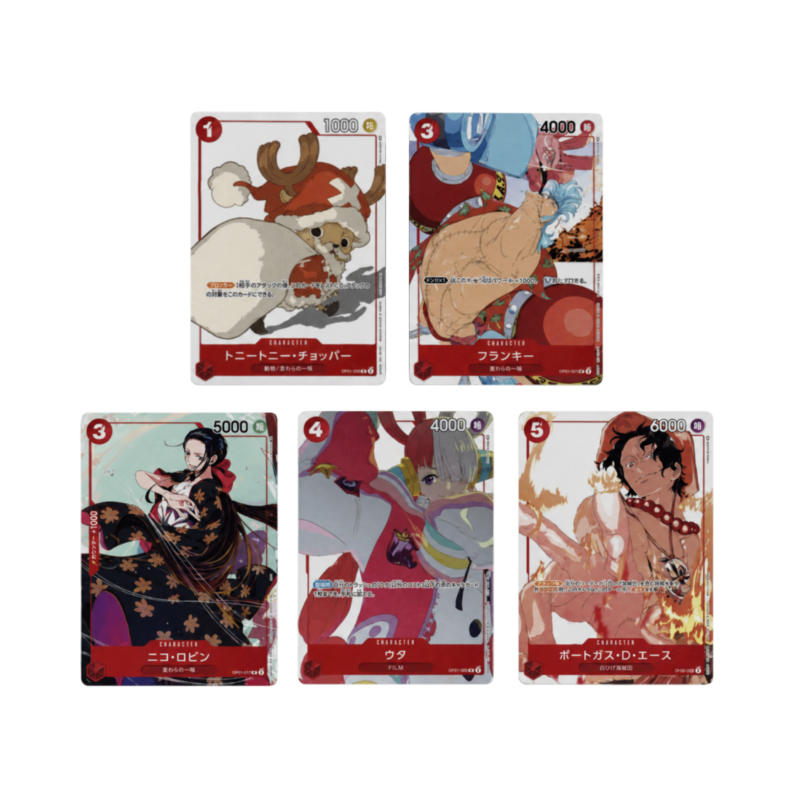 원피스 TCG 프로모션 카드 세트 3 (5장/일본판)(One Piece TCG Promotion Card Set 3 (Card of 5/Japanese Ver.)) - 1