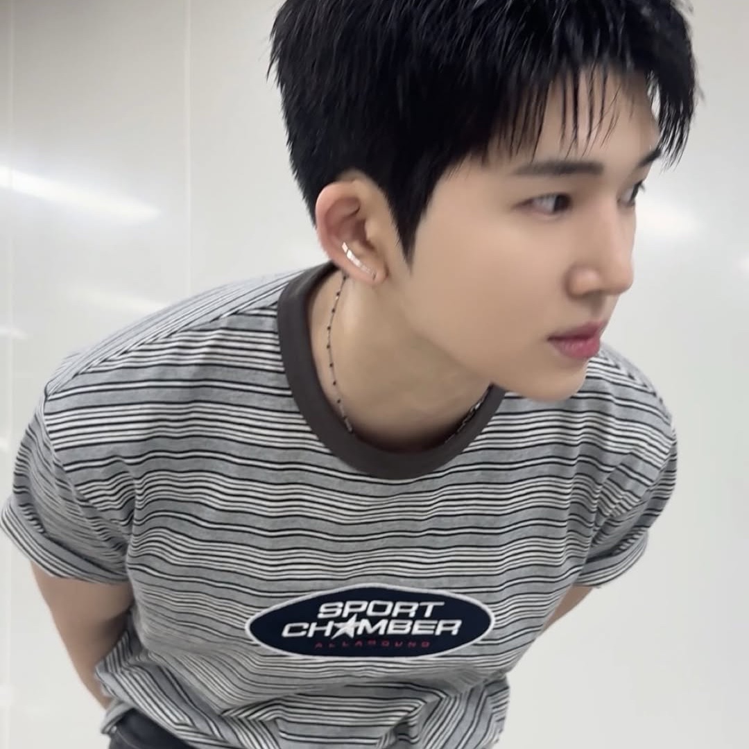 SPORT CHAMBER Capsule T-shirt GRAY 착용 스타일 - 3