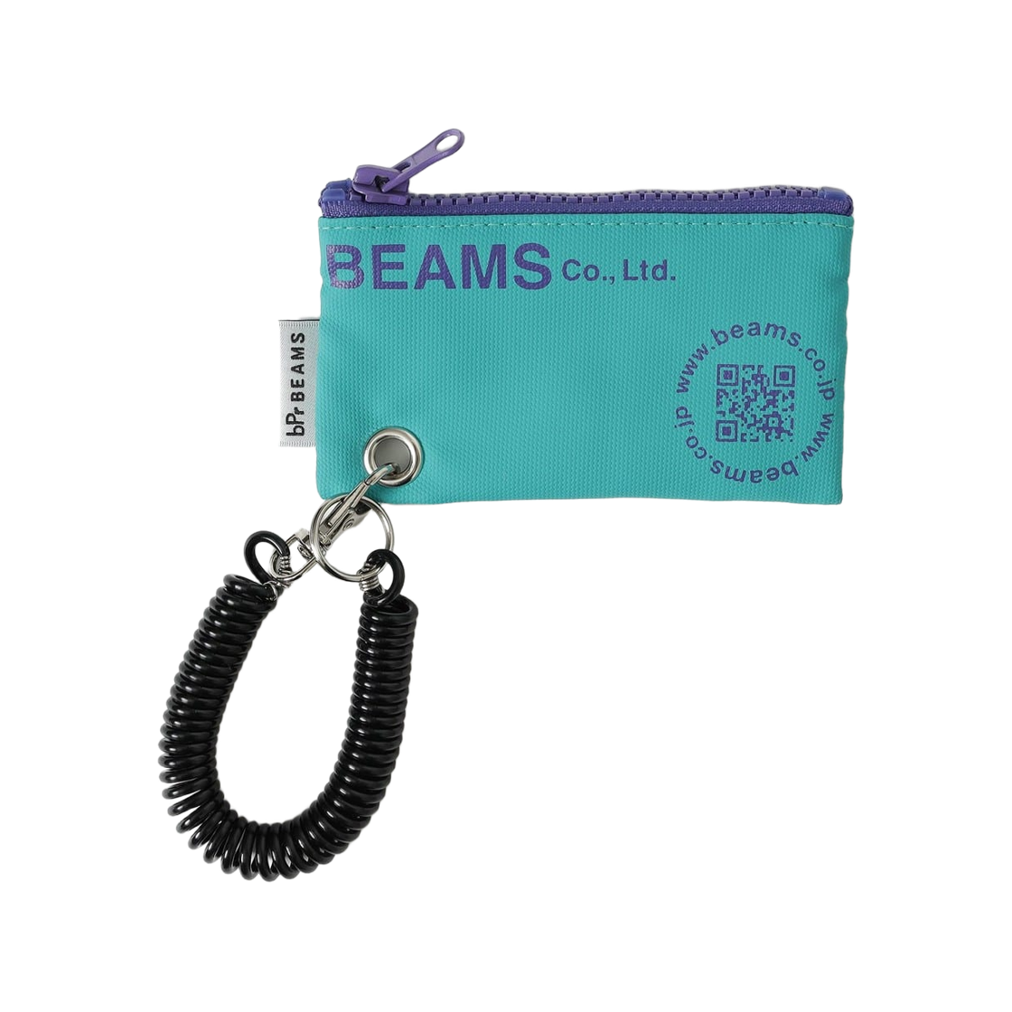 bPr 빔즈 타포린 로고 파우치 XS 틸(bPr Beams Tarpaulin Logo Pouch XS Teal)