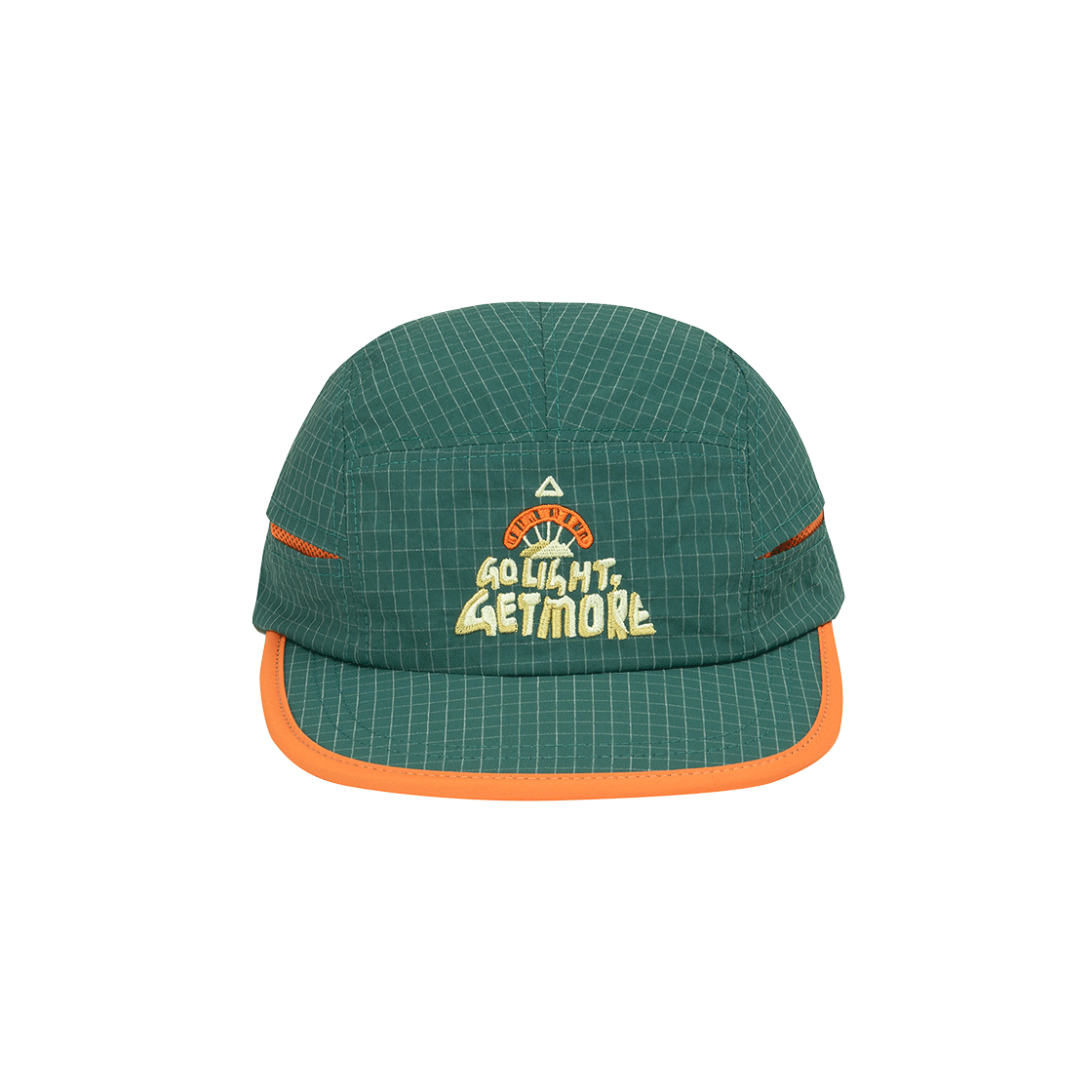 제로그램 x 산 트라이앵글 그래픽 캠프캡(ZEROGRAM x SANN Triangle Graphic Campcap Green) - 2